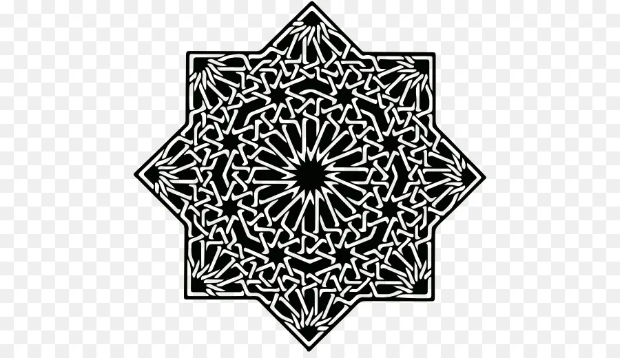 Alhambra，Islâmica Padrões Geométricos PNG