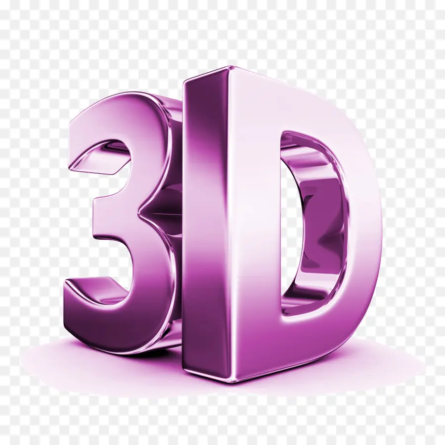 Texto 3d，Roxo PNG