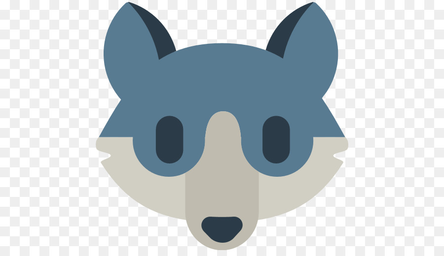 Emoji，Lobo Cinzento PNG