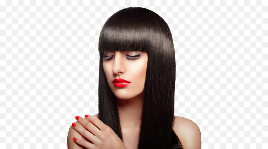 Mulher Com Cabelo Liso，Cabelo PNG