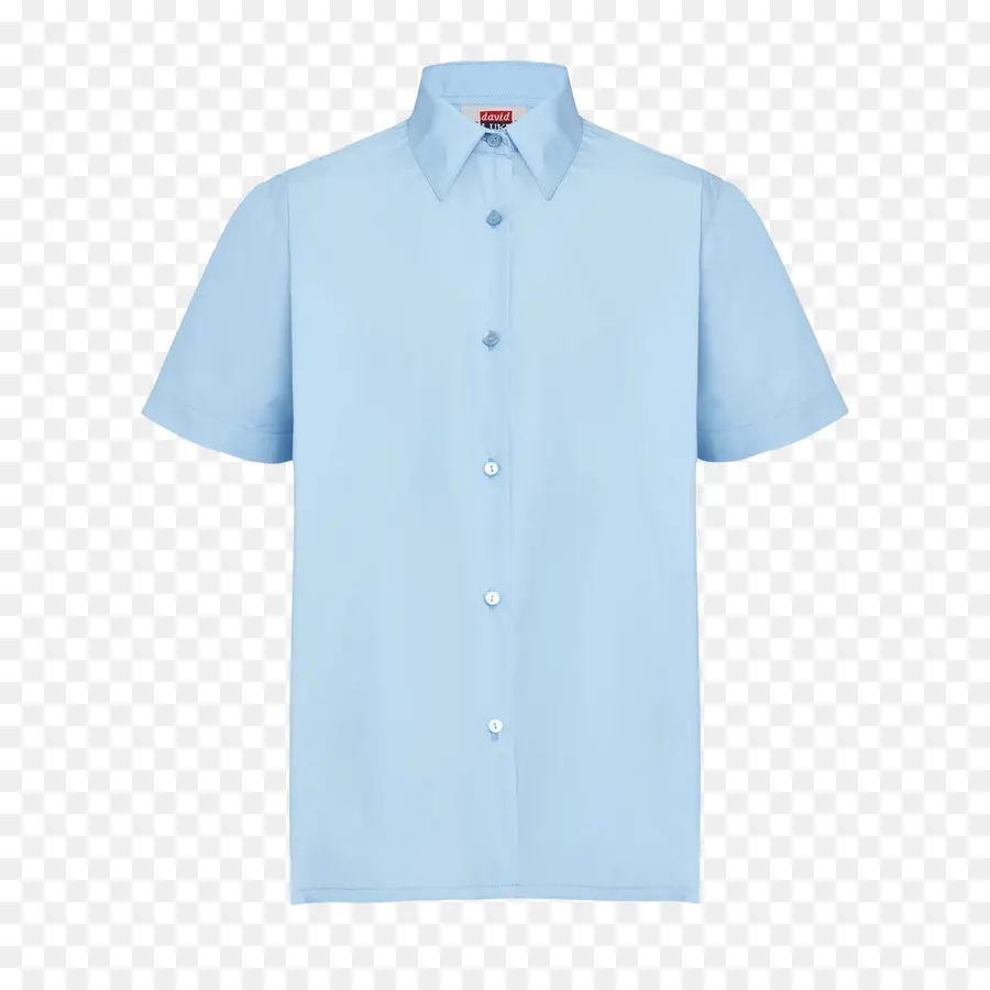 Camisa Azul，Botão PNG