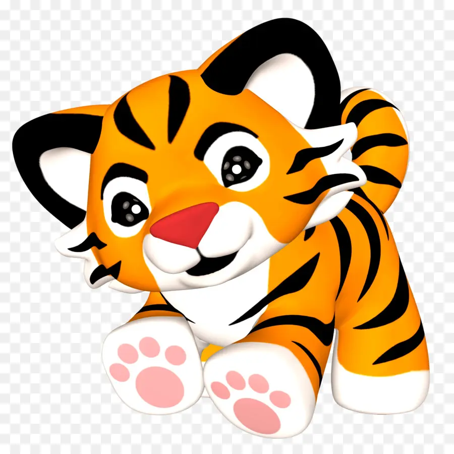 Tigre，Filhote PNG