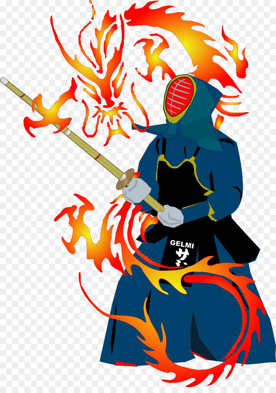 Lutador De Kendo，Artes Marciais PNG