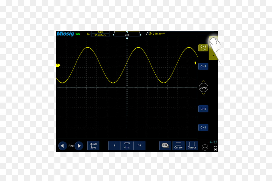 Eletrônica，Osciloscópio PNG