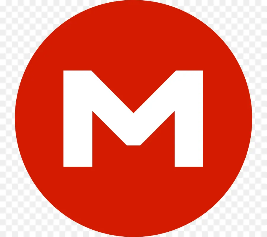 Logotipo M Vermelho，Carta PNG