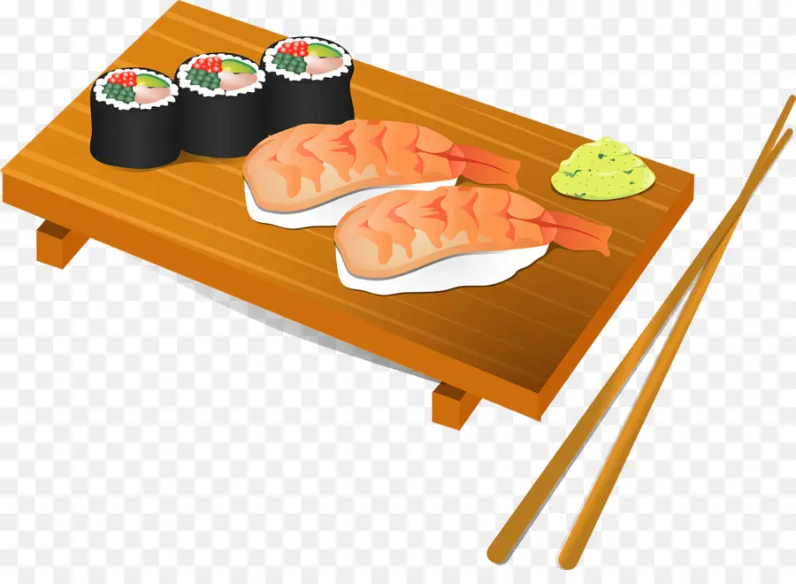 Prato De Sushi，Sushi PNG