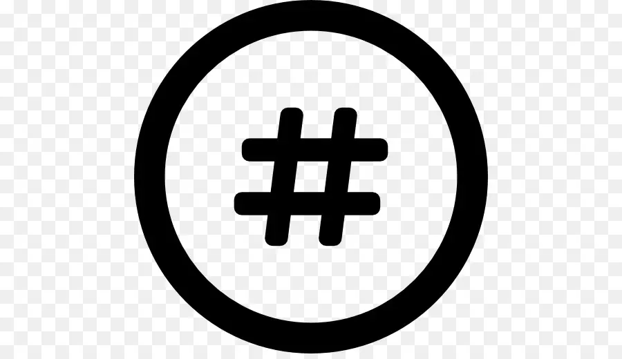 Hashtag，Círculo PNG