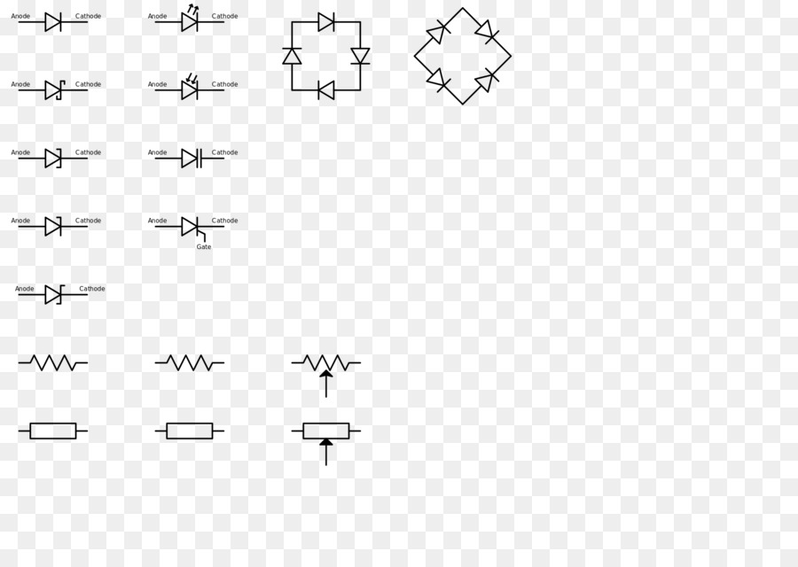 Símbolos Elétricos，Circuito PNG