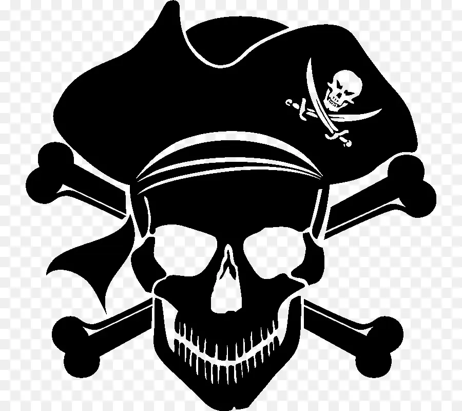 Pirataria，Crânio E Ossos Cruzados PNG