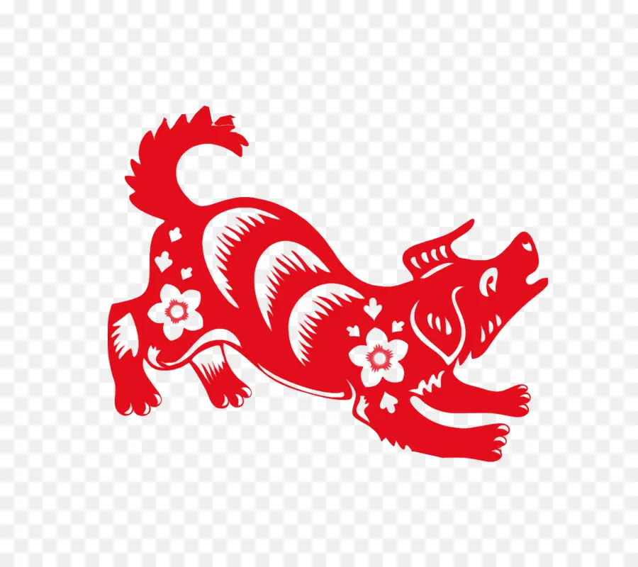Cão，Ano Novo Chinês PNG