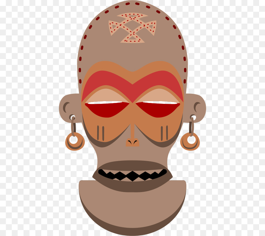 áfrica，Tradicionais Máscaras Africanas PNG