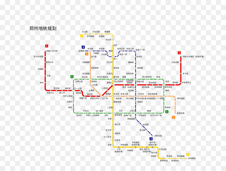 Zhengzhou De Metro，Xinzheng PNG