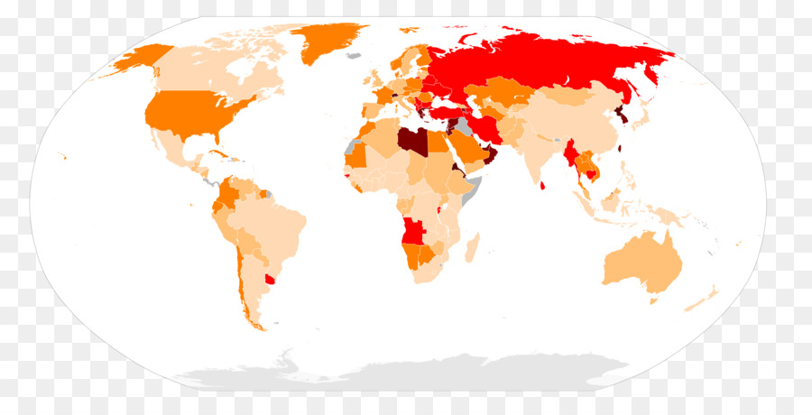 Mapa Mundial，Países PNG