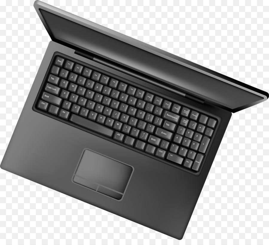 Portátil Preto，Teclado PNG