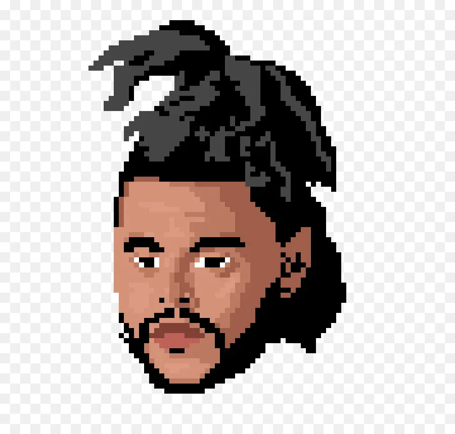 Rosto De Arte Pixelada，Pixel PNG