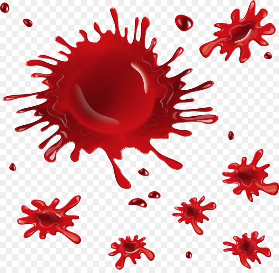 Respingos De Sangue，Vermelho PNG