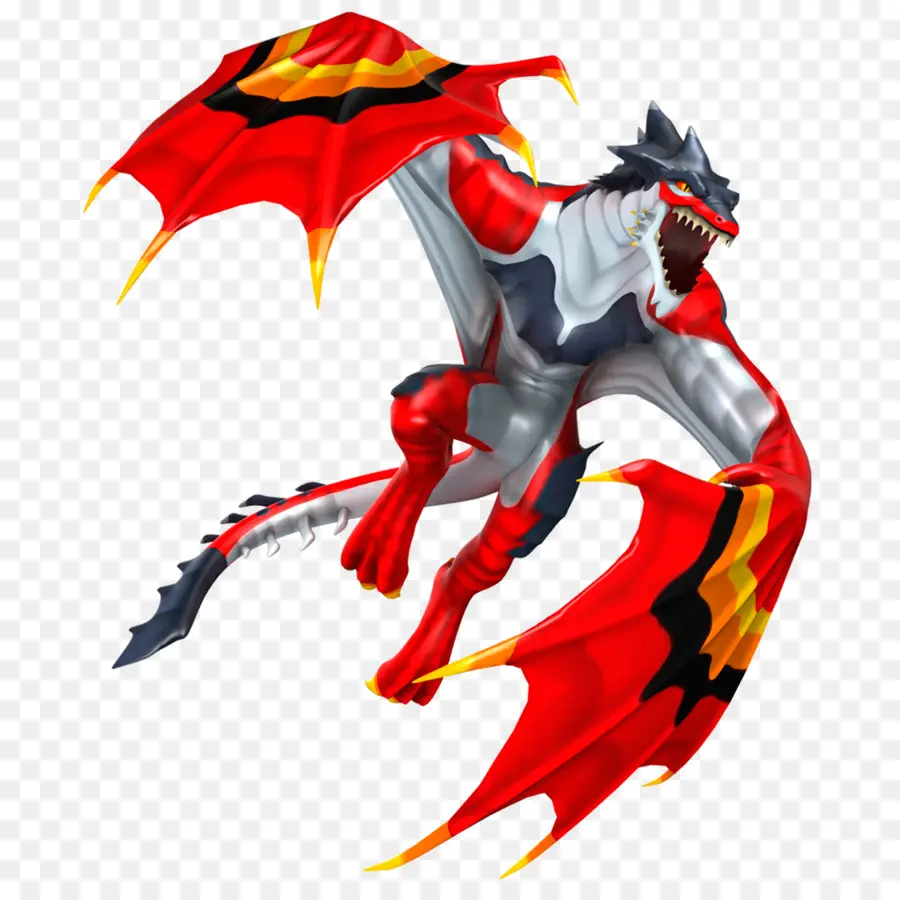 Dragão，Vermelho PNG