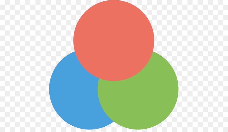 Diagrama De Venn Colorido，Gráfico PNG