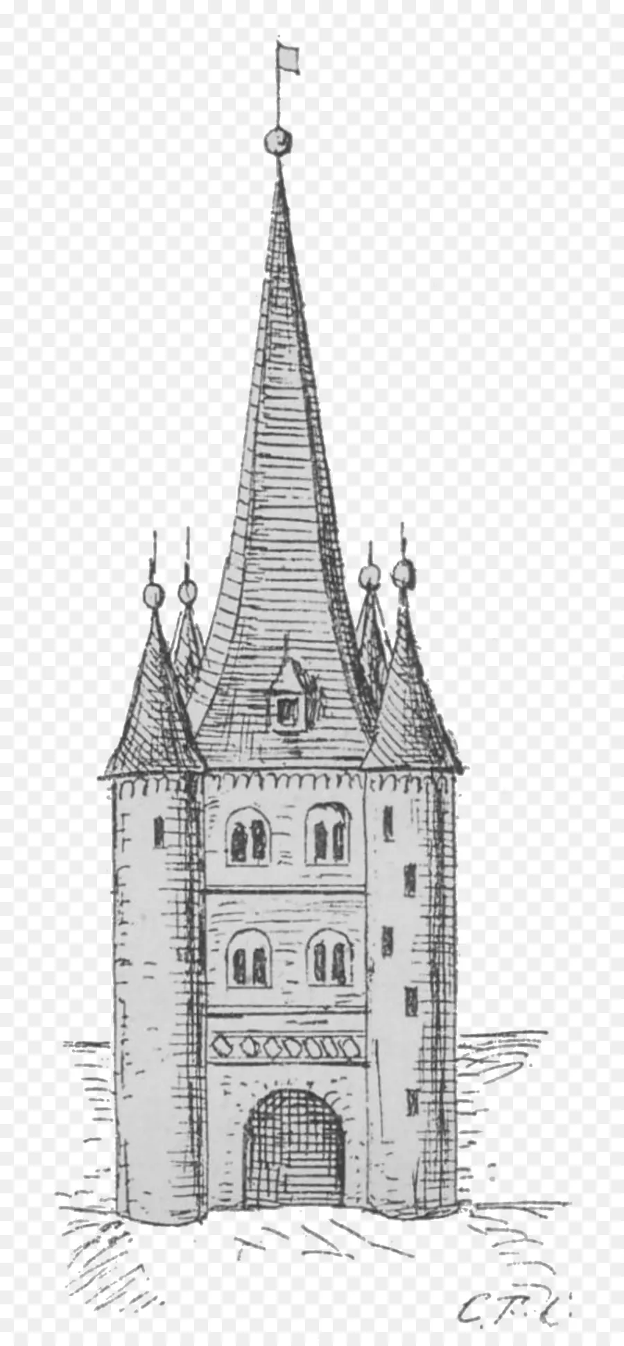 Torre，Arquitetura Medieval PNG