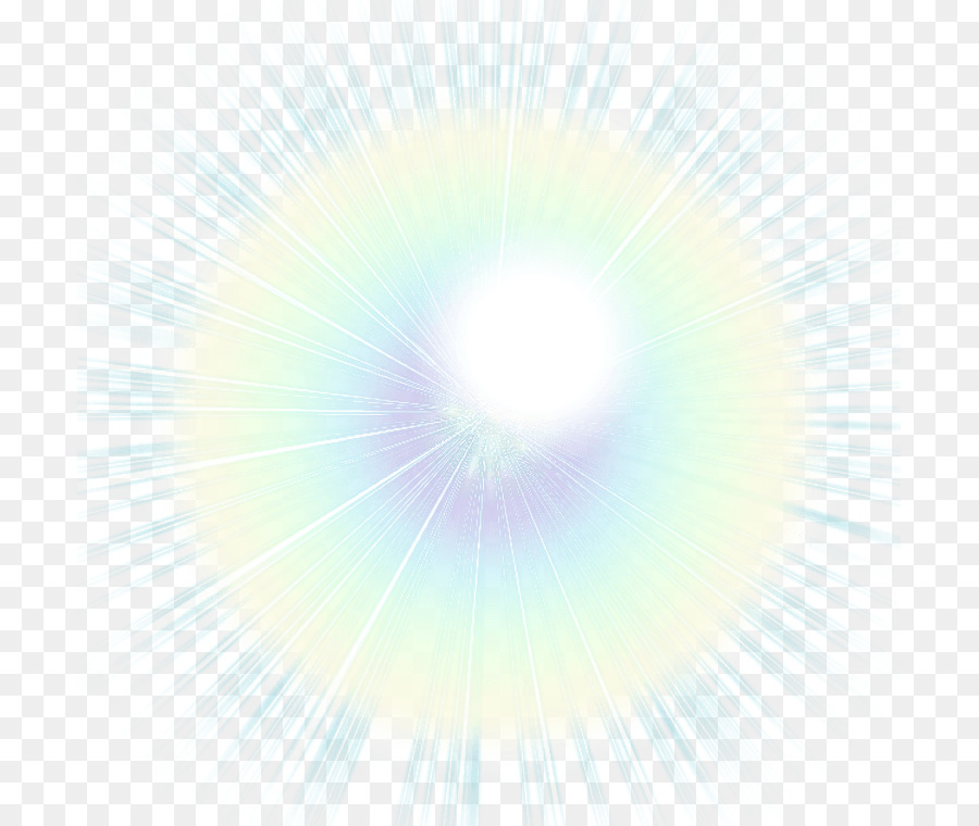 Explosão De Luz Brilhante，Radiância PNG