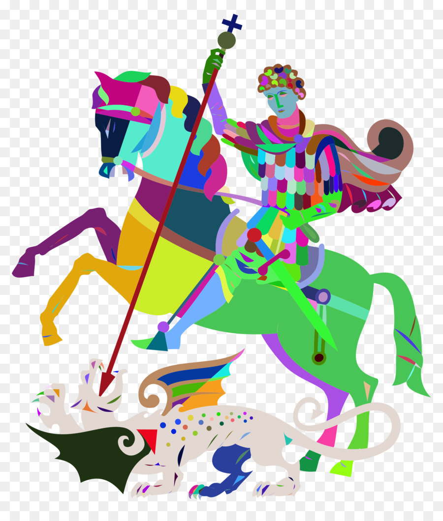 Cavaleiro E Dragão，Cavalo PNG