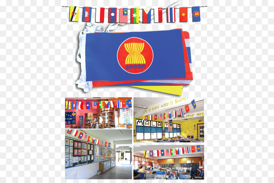 Seu Material Escolar Sdn Bhd，Bandeira Da Associação Das Nações Do Sudeste Asiático PNG