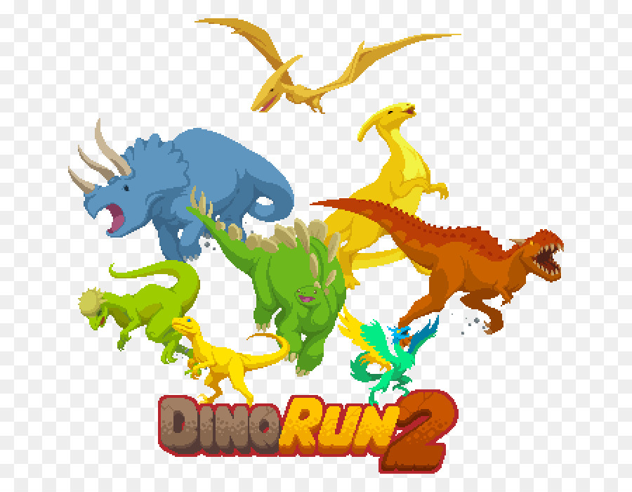 Dino Run，Executar Dino Traço PNG