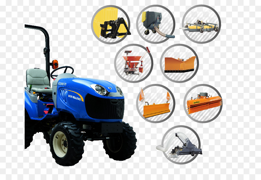 A New Holland Agriculture，Trator PNG