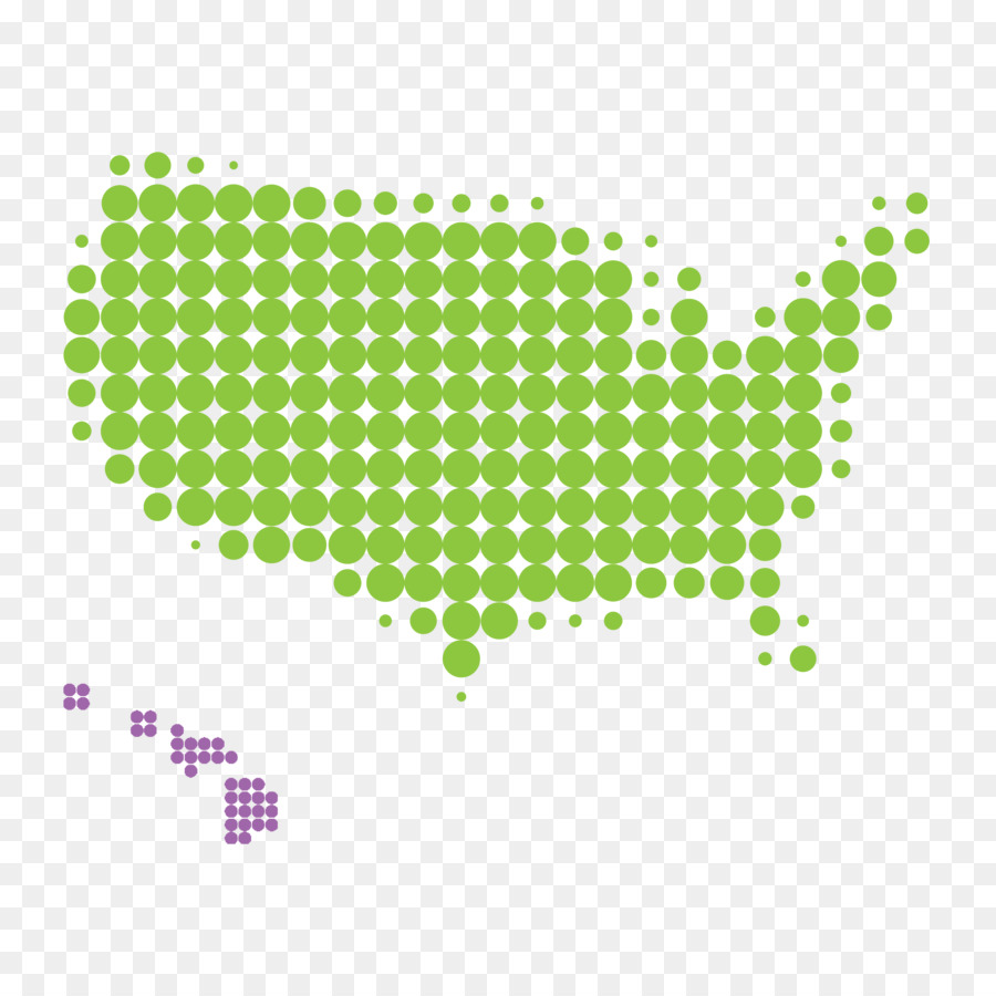 Estados Unidos，Vetor Mapa PNG