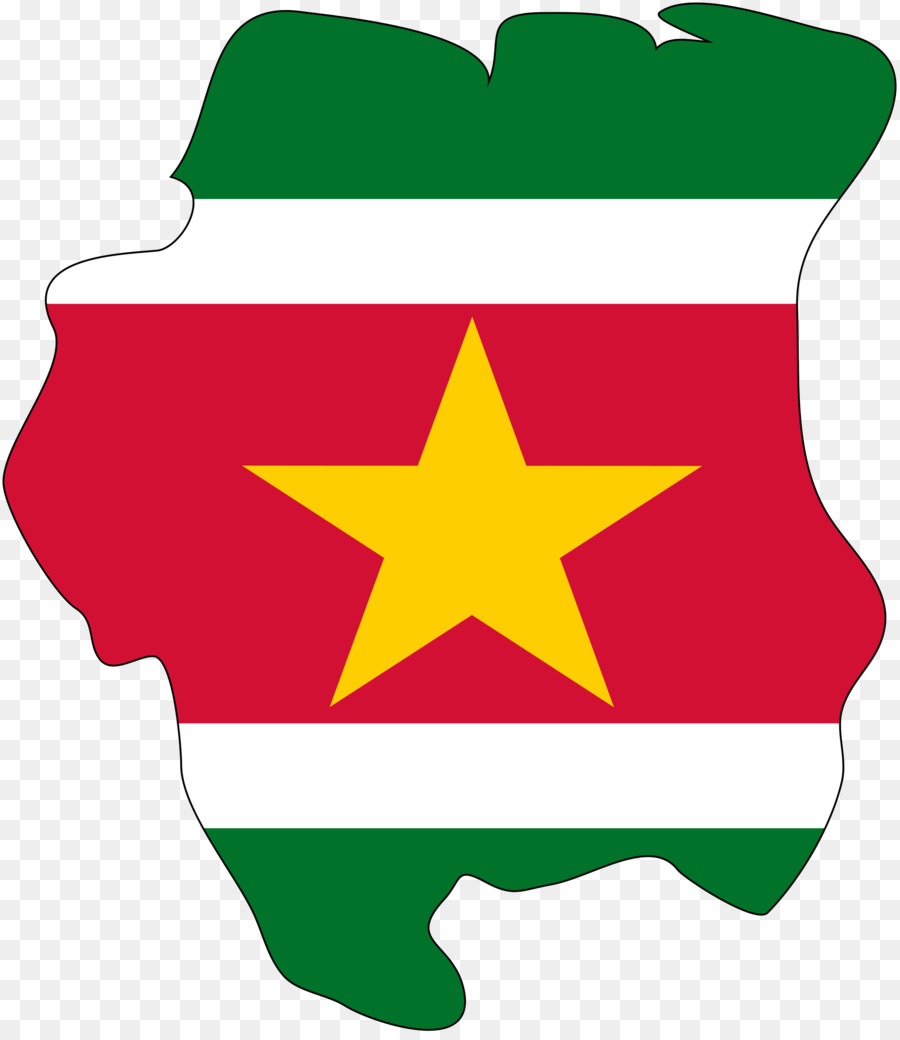 Mapa Do Suriname，Bandeira PNG