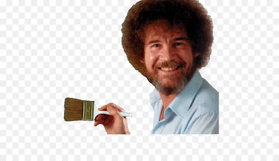 Bob Ross，Alegria De Pintura PNG