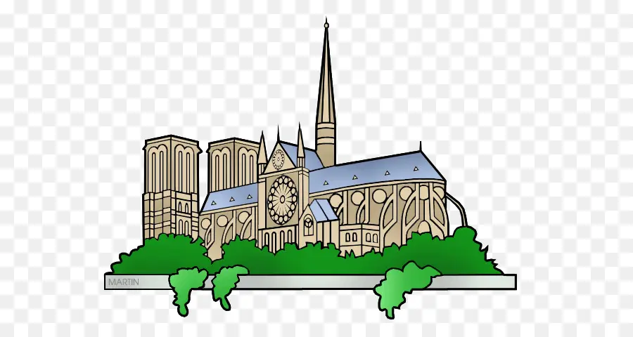 Notre Dame De Paris，Arquitetura Gótica PNG