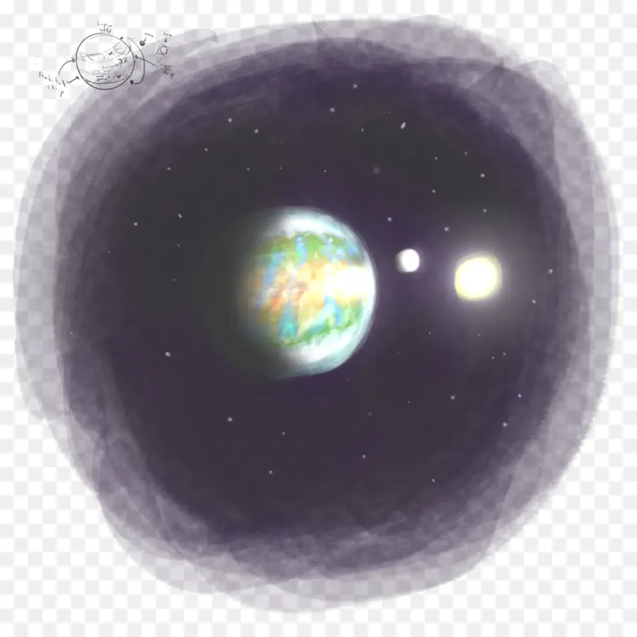 Planeta E Estrelas，Terra PNG