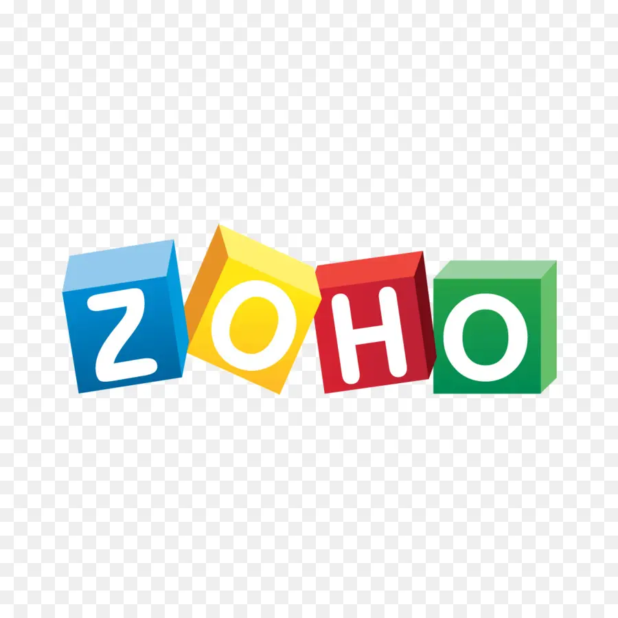 Zoho，Blocos Coloridos PNG