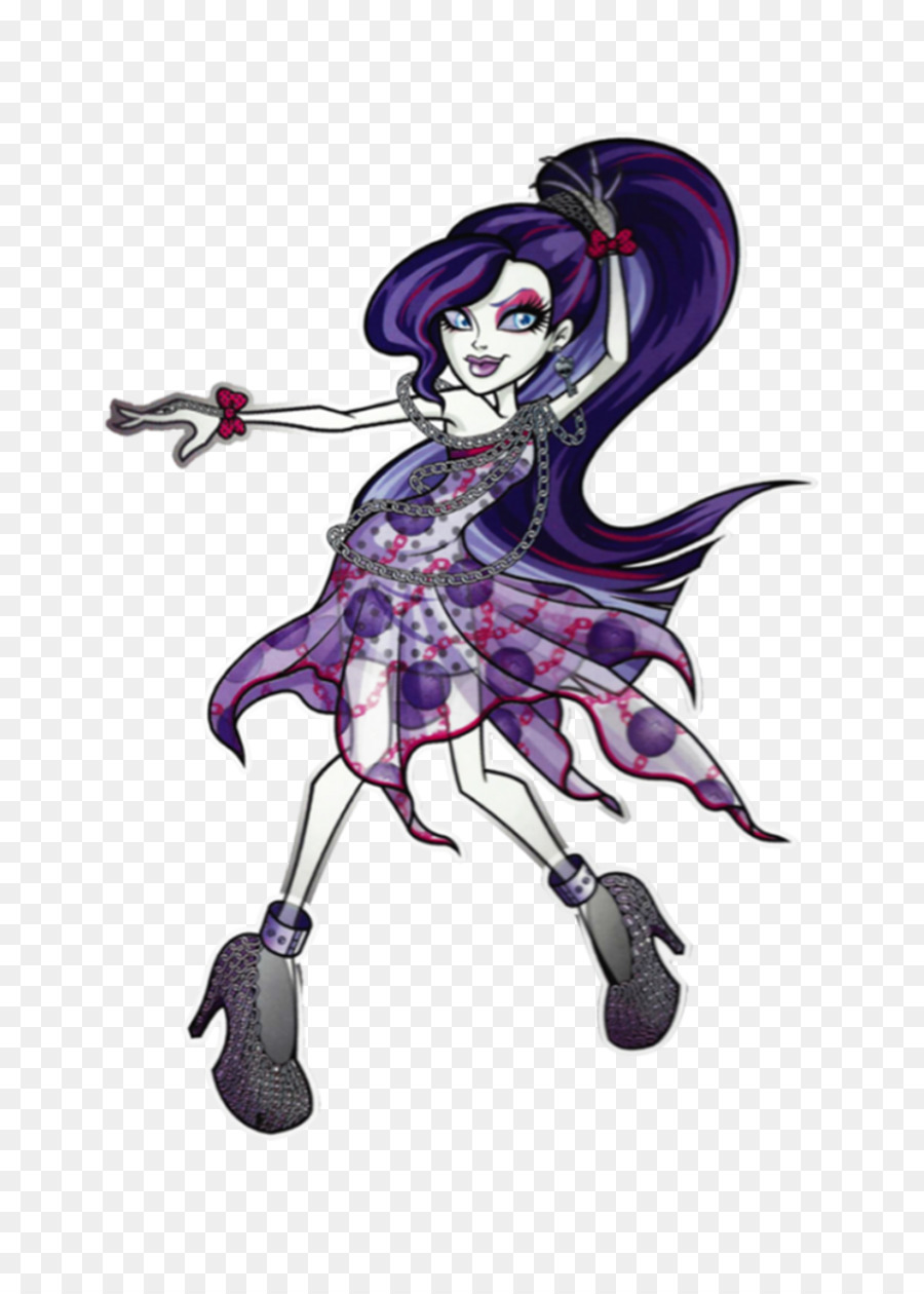 Spectra Vondergeist，Monster High PNG