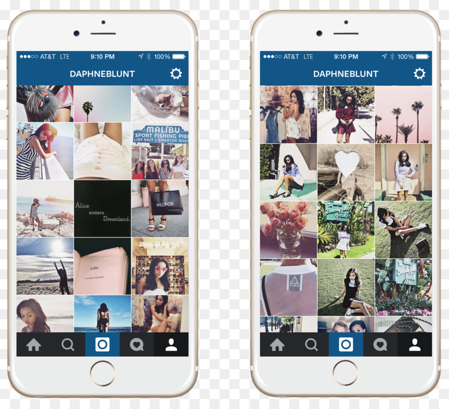 Perfis Do Instagram，Smartphone PNG