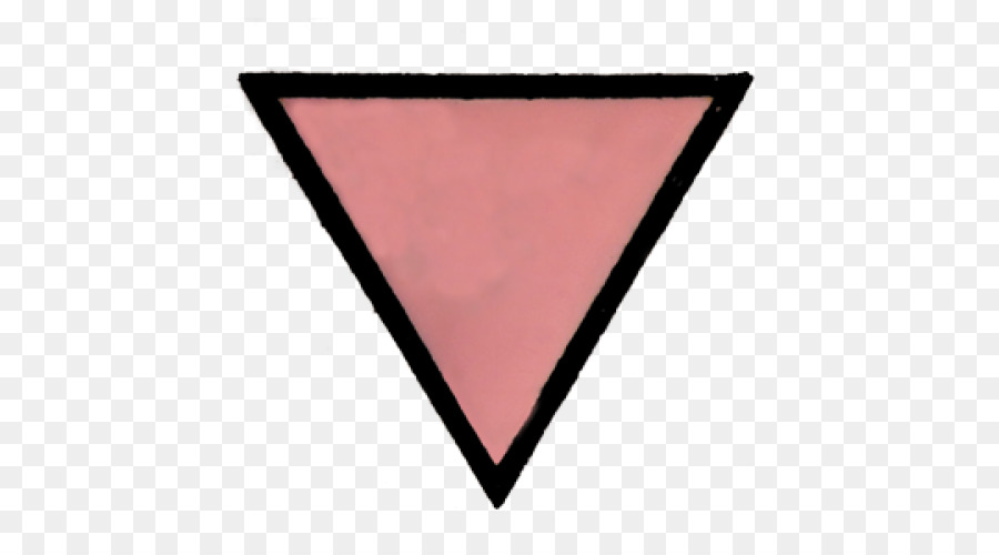 Triângulo Rosa，Forma PNG