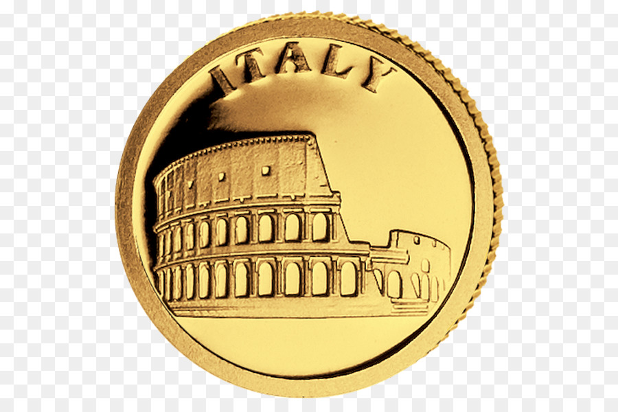 Moeda Italiana，Ouro PNG