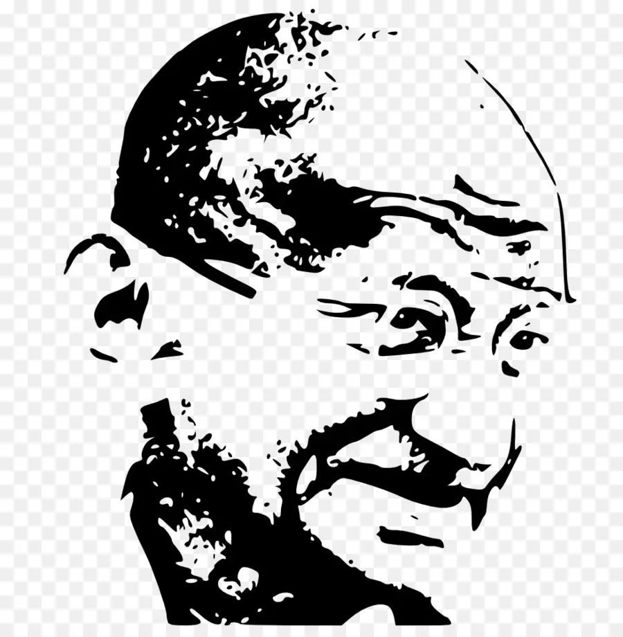 índia，Gandhi Gandhi PNG