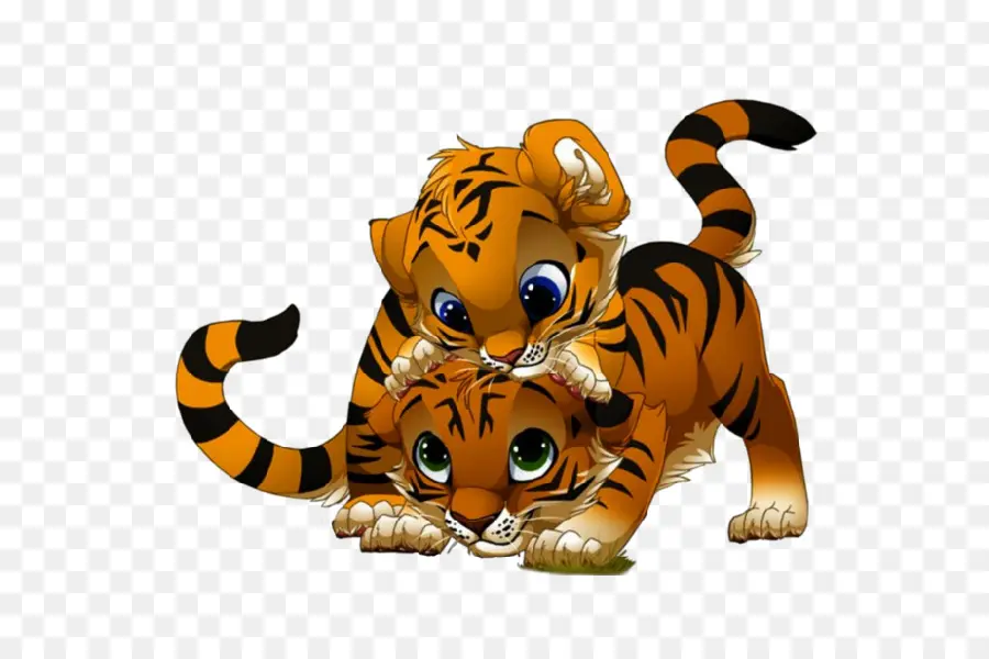 Filhotes De Tigre，Jogando PNG