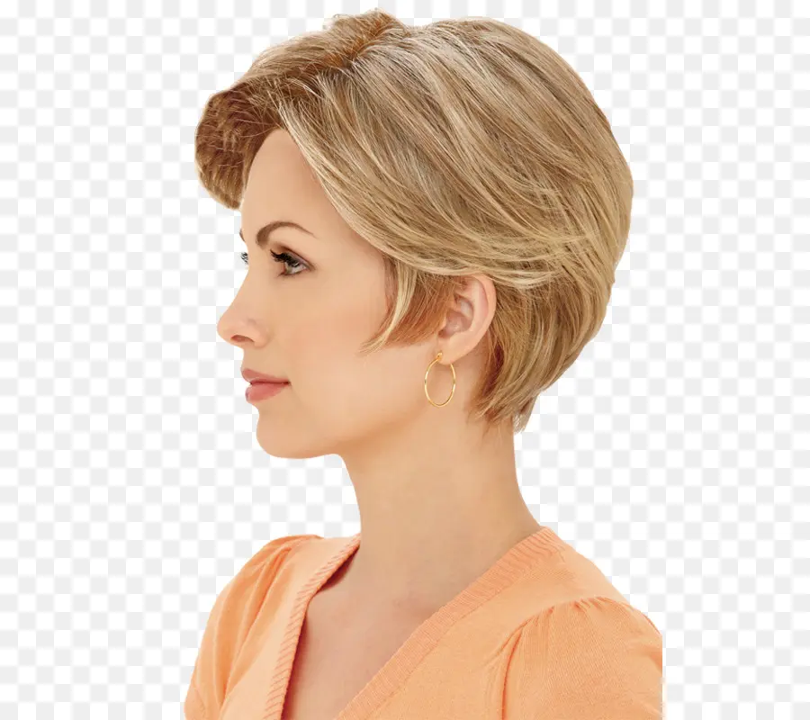 Mulher Loira，Perfil PNG