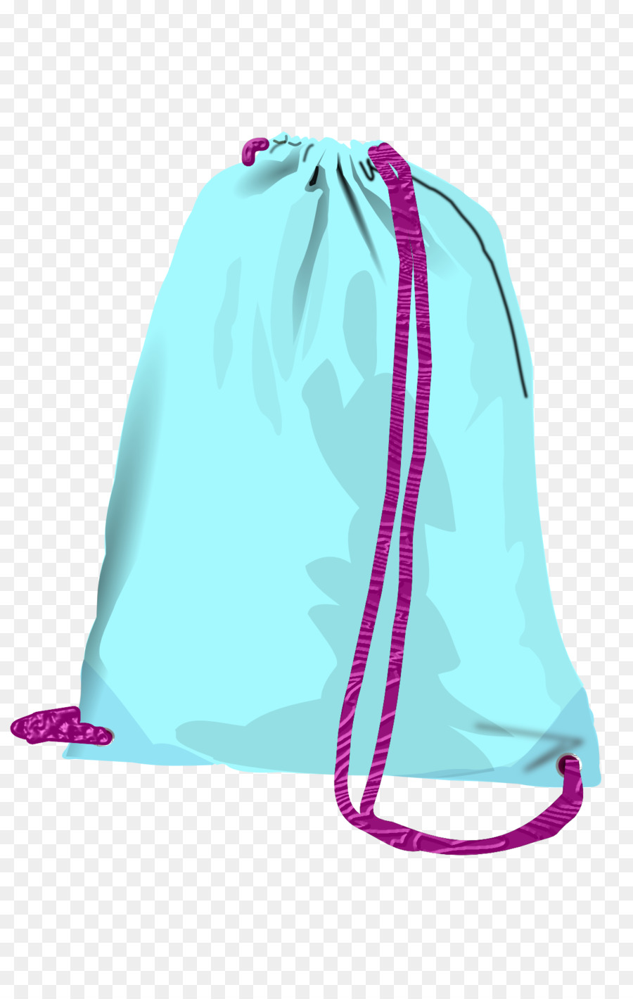 Saco Com Cordão，Mochila PNG