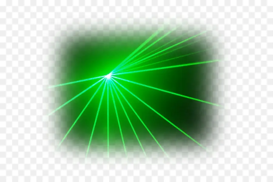 Laser Verde，Feixe PNG