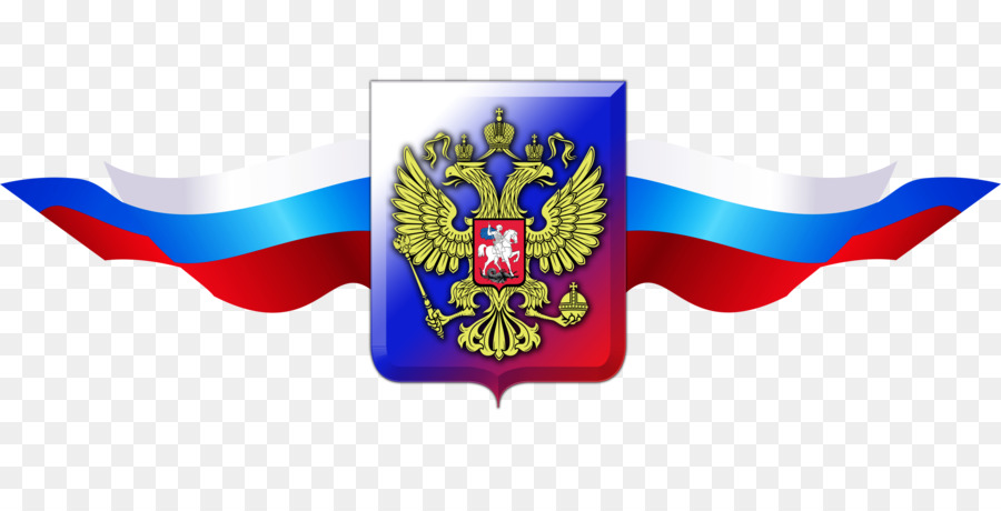 Bandeira Russa Com Brasão Armas Rússia Kremlin Brasão Presidencial