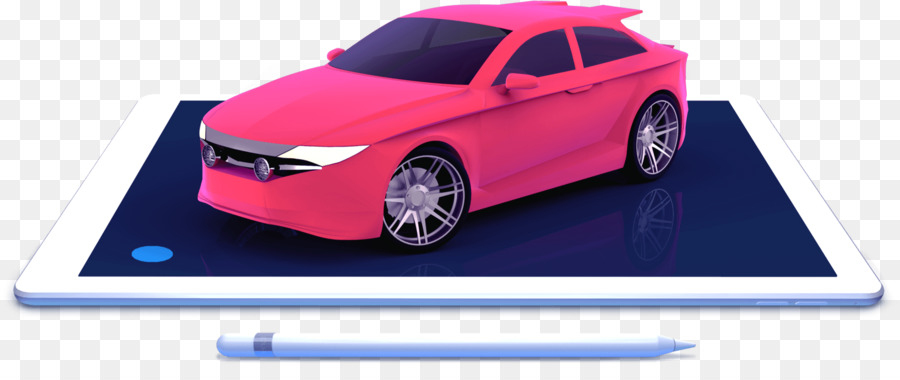 Modelo De Carro Rosa，Carro PNG