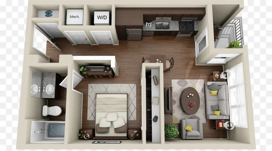 Layout Do Apartamento，Planta Baixa PNG