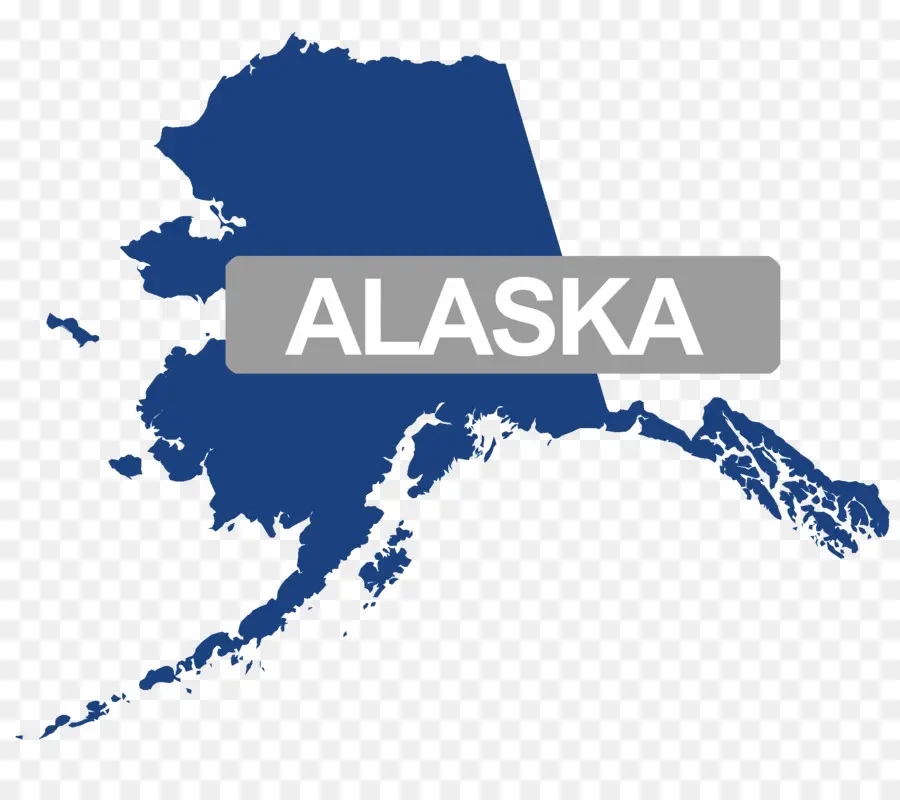 Alasca，Mapa PNG