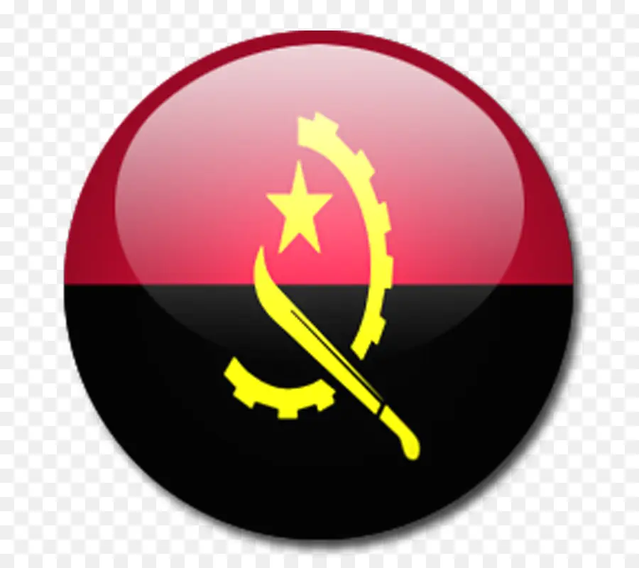 Bandeira De Angola，Vermelho PNG