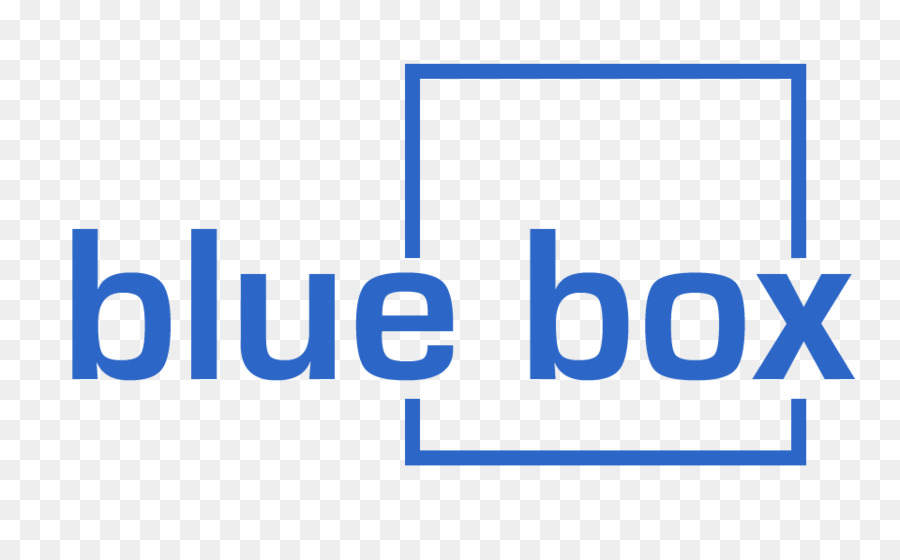 Logo，Caixa Azul PNG