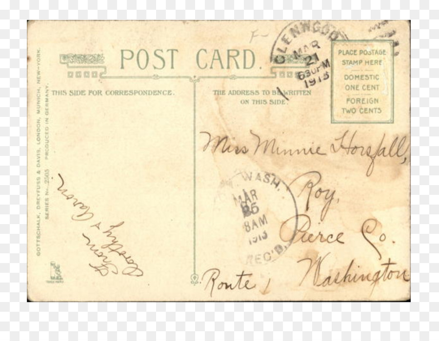 Postal Vintage，Vintage PNG